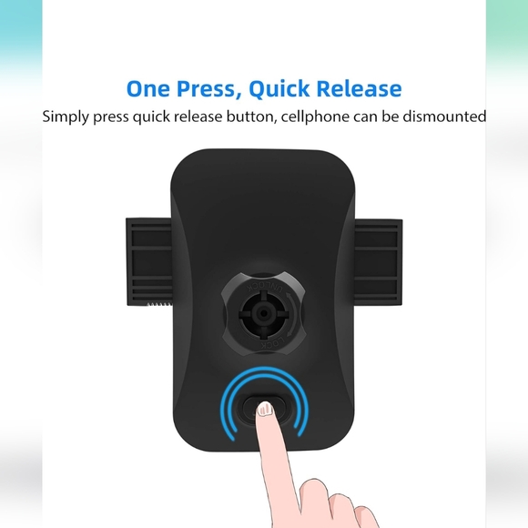 **Amazon Basics Universal Smartphone Holder for Car Air Vent - Picture 7 of 9